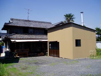 まえぐま陶房の外観